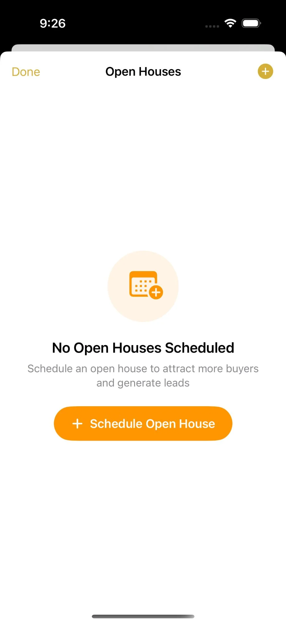 Open Houses & Floor Plans